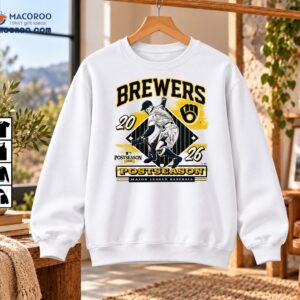 Brewers 2026 Postseason Vintage Baseball Graphic Shirt