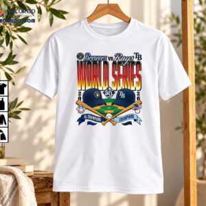 Brewers Vs Rays World Series 2026 Vintage Baseball Shirt