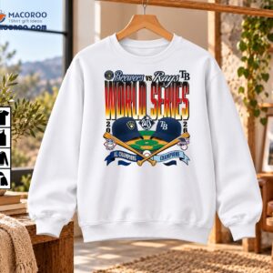 Brewers Vs Rays World Series 2026 Vintage Baseball Shirt