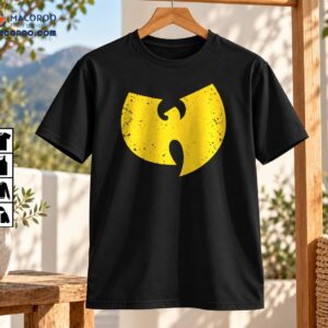 Bring Da Ruckus Distressed Yellow Hip Hop Logo Shirt