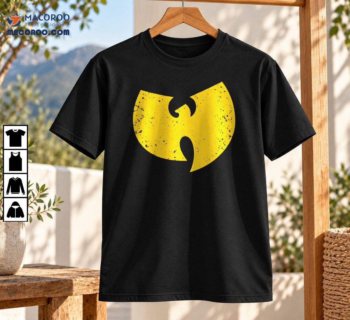 Bring Da Ruckus Distressed Yellow Hip Hop Logo Shirt Bring Da Ruckus Distressed Yellow Hip Hop Logo Shirt