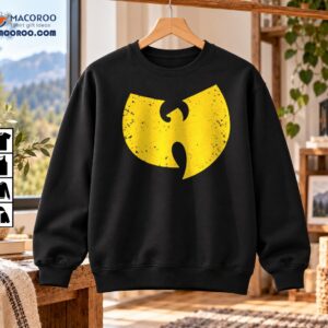 Bring Da Ruckus Distressed Yellow Hip Hop Logo Shirt