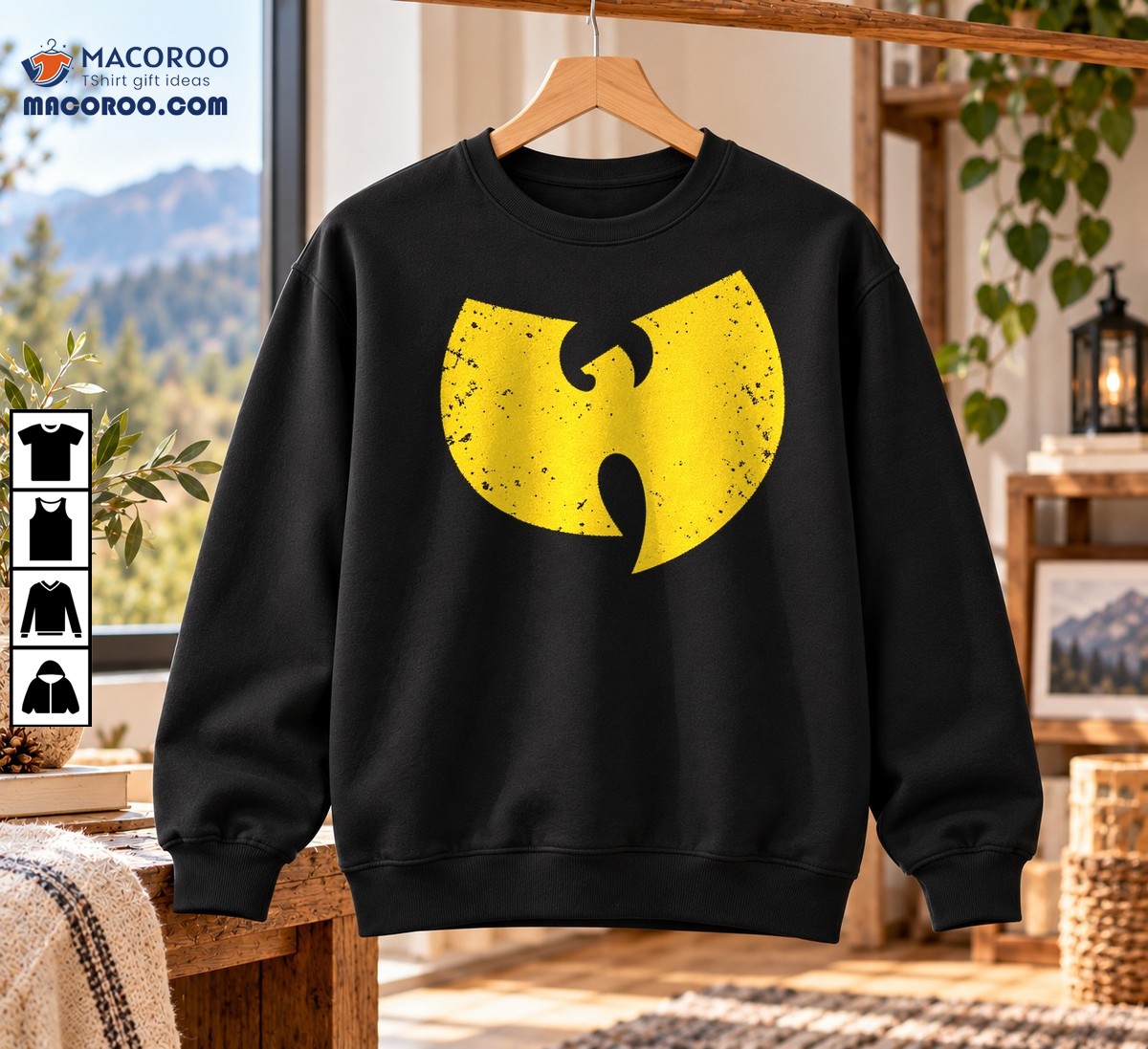 Bring Da Ruckus Distressed Yellow Hip Hop Logo Shirt Bring Da Ruckus Distressed Yellow Hip Hop Logo Shirt
