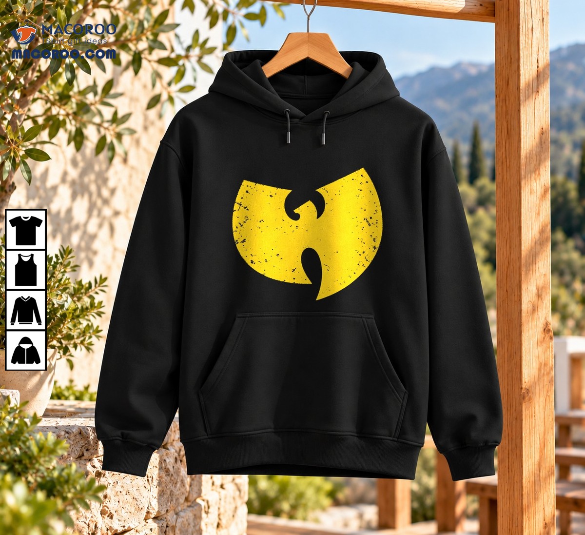 Bring Da Ruckus Distressed Yellow Hip Hop Logo Shirt Bring Da Ruckus Distressed Yellow Hip Hop Logo Shirt