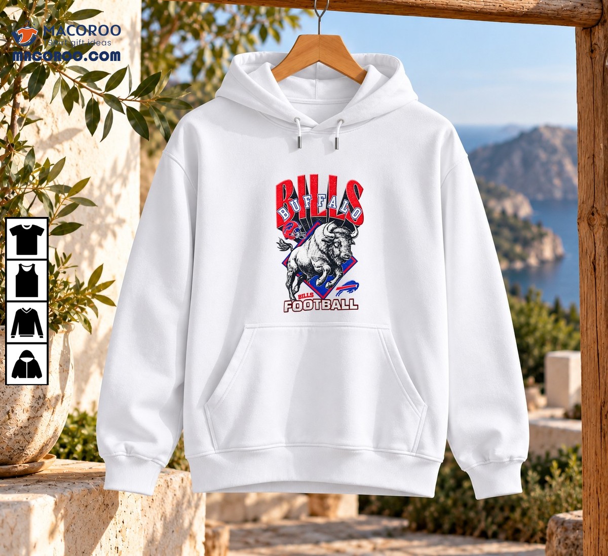 Buffalo Bills Charging Bison Vintage Football Graphic Shirt Buffalo Bills Charging Bison Vintage Football Graphic Shirt