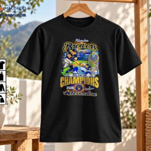 Champions Win Our Way Milwaukee Brewers Baseball Shirt