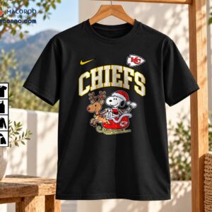 Chiefs Christmas Sleigh Cartoon Football Shirt