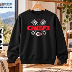 Chiefs KC Crossed Pistons Vintage Graphic Shirt