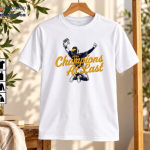 Chourio 11 Champions At Last Baseball Celebration Graphic Shirt