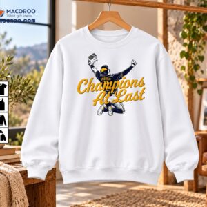 Chourio 11 Champions At Last Baseball Celebration Graphic Shirt