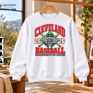 Cleveland Guardians Of The Land 2026 Baseball Stadium Graphic Shirt