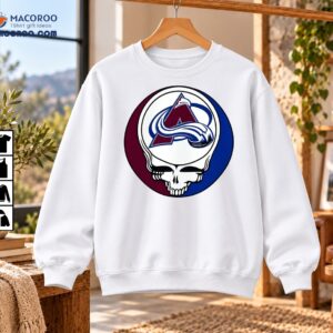 Colorado Avalanche Grateful Dead Skeleton Graphic Shirt