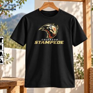Colorado Stampede Bison Head Sports Graphic Shirt