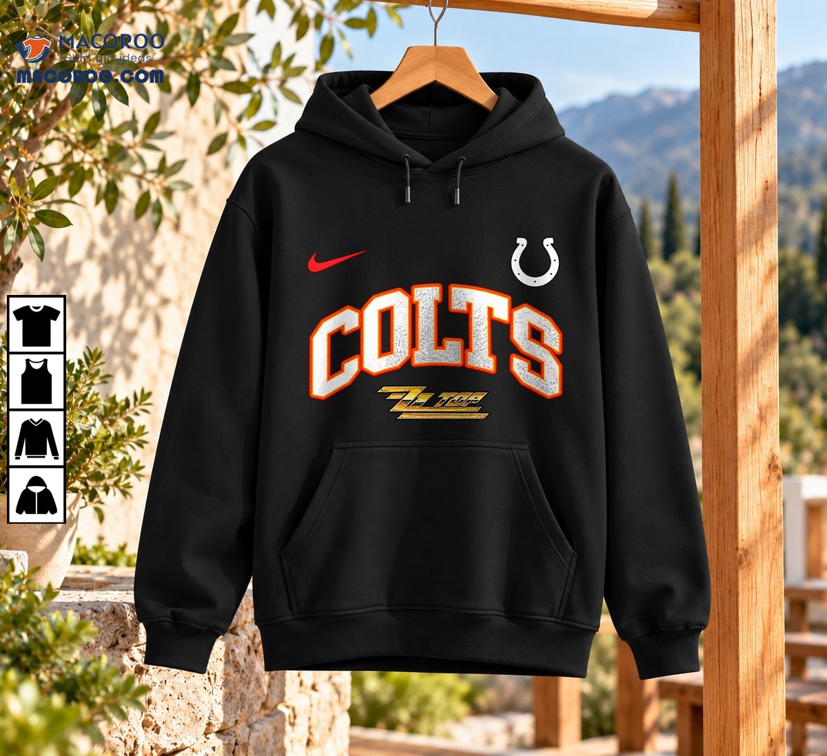 Colts ZZ Top The Big One Vintage Graphic Shirt Colts ZZ Top The Big One Vintage Graphic Shirt