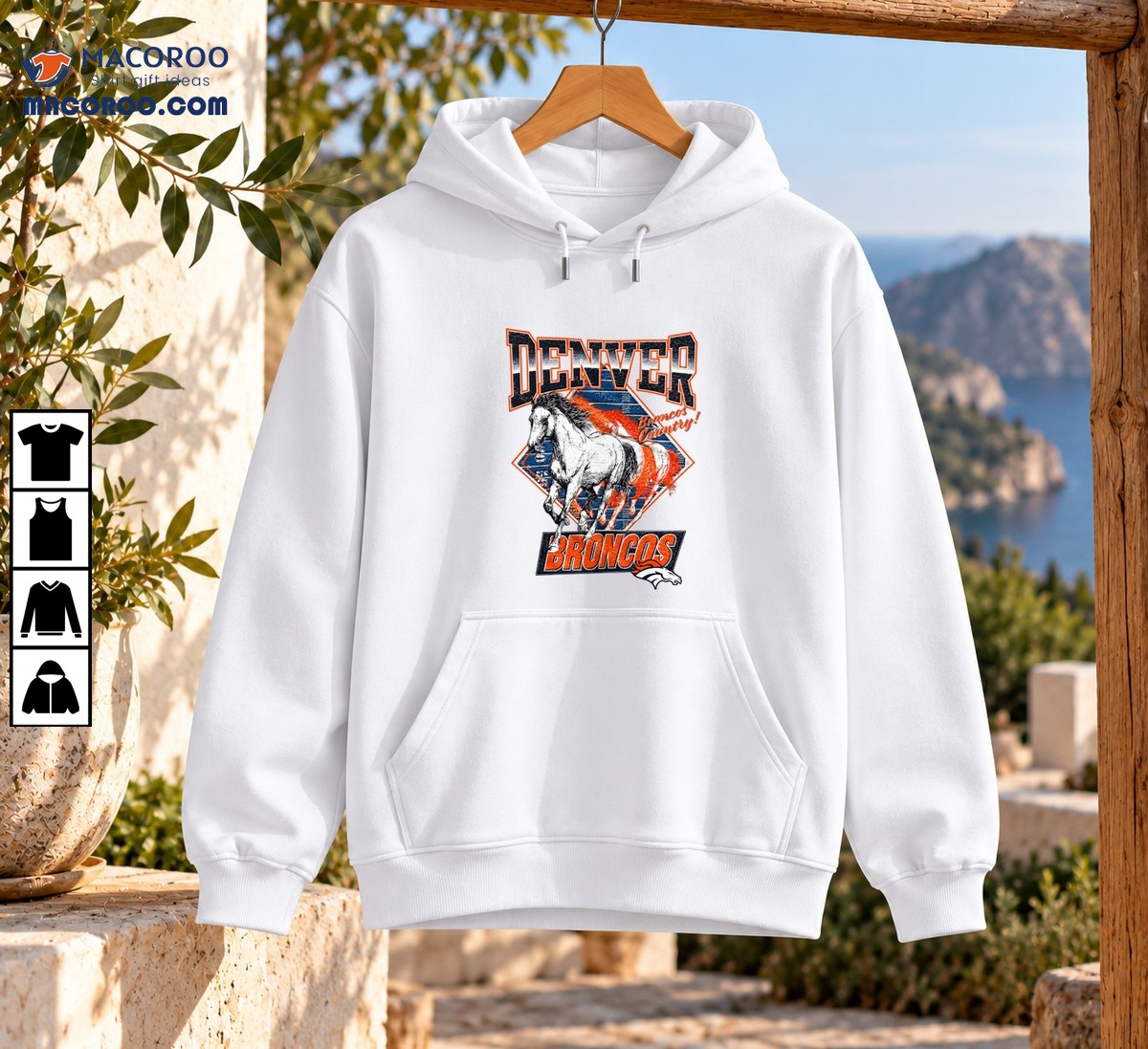 Denver Broncos Country Running Horse Vintage Football Shirt Denver Broncos Country Running Horse Vintage Football Shirt