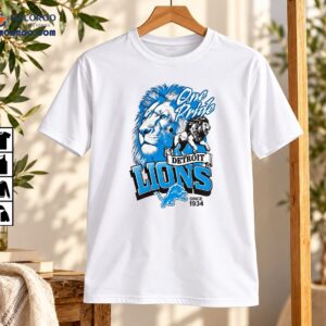 Detroit Lions One Pride Roaring Lion Football Shirt