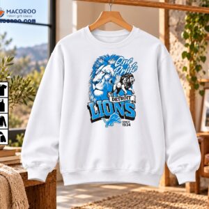 Detroit Lions One Pride Roaring Lion Football Shirt