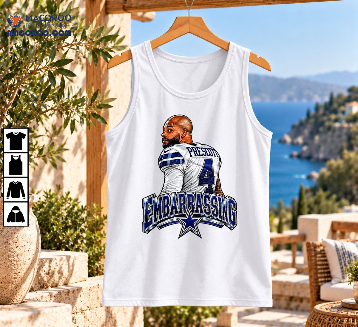 Embarrassing Prescott Number 4 Football Graphic Shirt Embarrassing Prescott Number 4 Football Graphic Shirt
