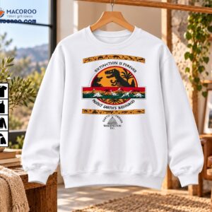 Extinction Is Forever Protect Earth’s Resources Vintage Dinosaur Shirt