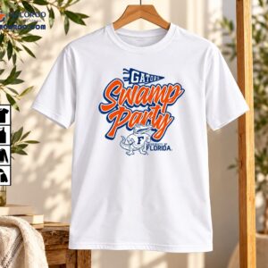 Florida Gators Swamp Party Vintage Mascot Graphic Shirt