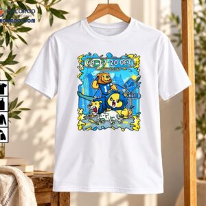 GB 17-20 DET CornDoggy Sports Grit Cartoon Lions Football Shirt