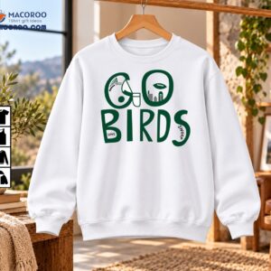 Go Birds Love Swoop Football Fan Logo Shirt