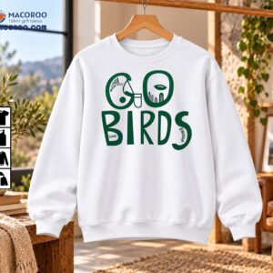 Go Birds Love Swoop Philadelphia Football Graphic Shirt