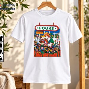 Goose Spring 2027 Gardener Retro Flower Garden Graphic Shirt
