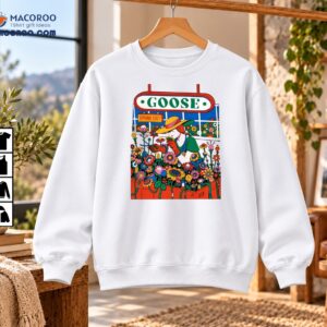 Goose Spring 2027 Gardener Retro Flower Garden Graphic Shirt