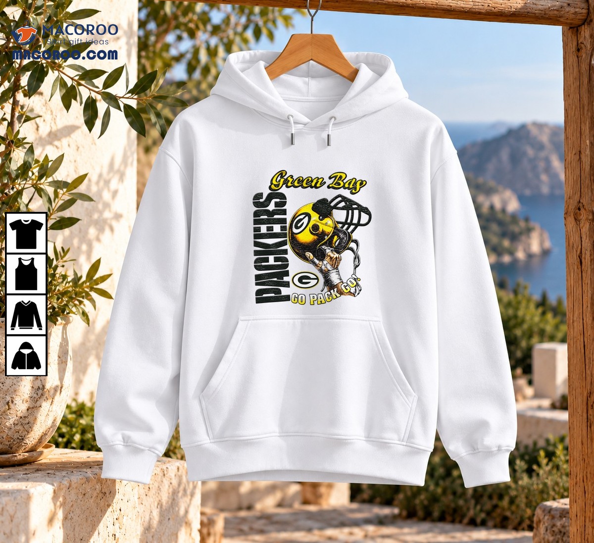 Green Bay Go Pack Go Vintage Football Helmet Graphic Shirt Green Bay Go Pack Go Vintage Football Helmet Graphic Shirt