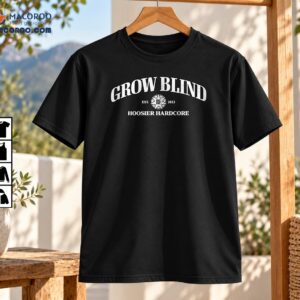 Grow Blind Hoosier Hardcore 812 Vintage Graphic Shirt