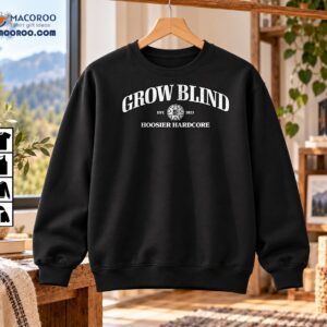 Grow Blind Hoosier Hardcore 812 Vintage Graphic Shirt