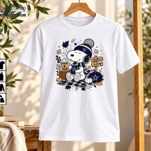 Hello Fall Snoopy Autumn Pumpkin Graphic Shirt