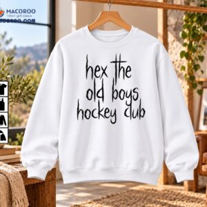 Hex The Old Boys Hockey Club Gothic Lettering Shirt
