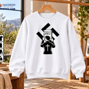 Holy Bible Swastika Religious Symbol Graphic Shirt