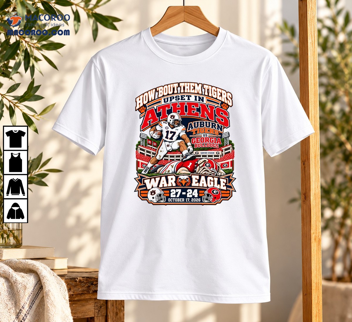 How Bout Them Tigers Upset In Athens Football Rivalry Shirt How Bout Them Tigers Upset In Athens Football Rivalry Shirt