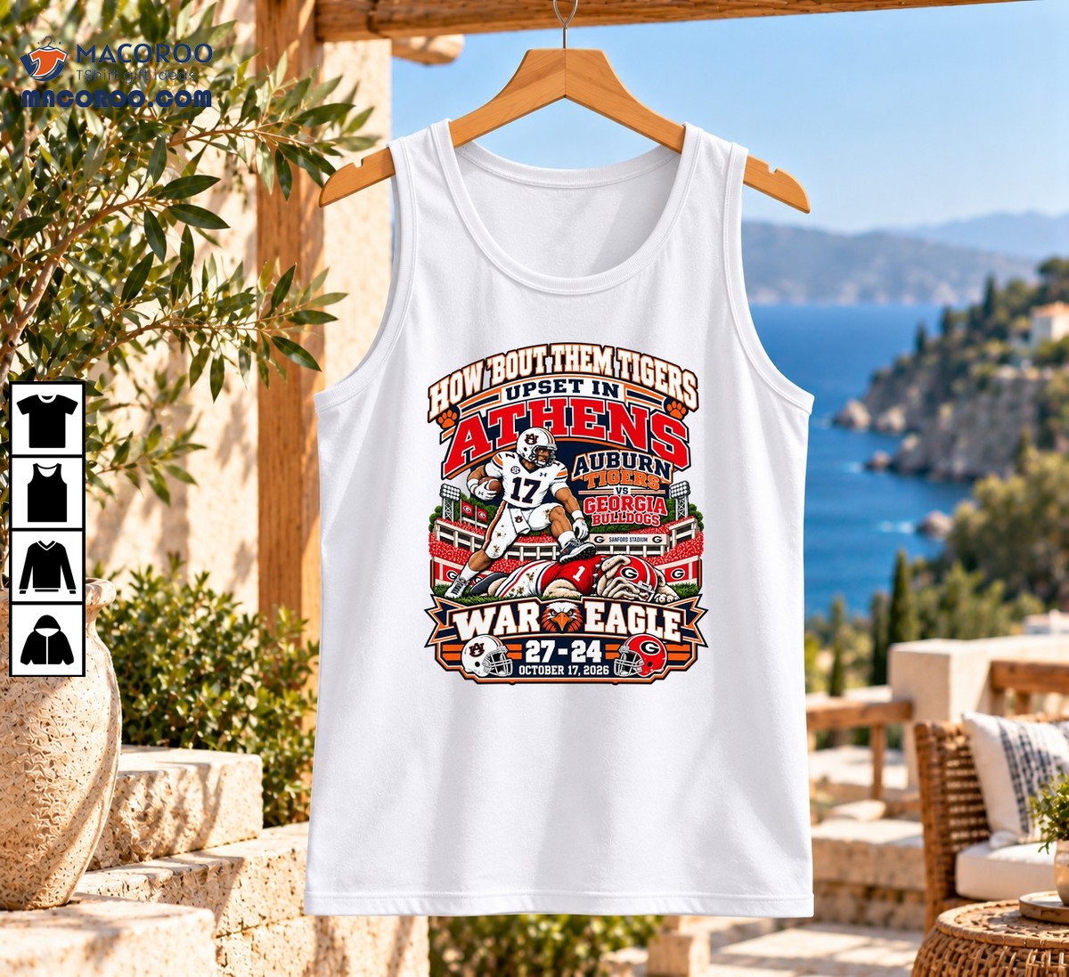 How Bout Them Tigers Upset In Athens Football Rivalry Shirt How Bout Them Tigers Upset In Athens Football Rivalry Shirt
