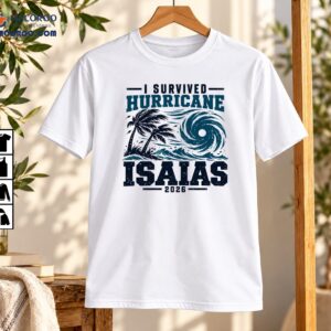 I Survived Hurricane Isaias 2026 Vintage Storm Survivor Shirt