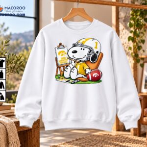 Iowa Hawkeyes Football Snoopy Painting Number 1 Shirt