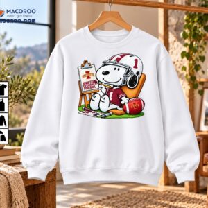 Iowa State Cyclones Snoopy Painting Football Number 1 Shirt
