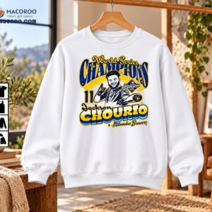 Jackson Chourio 11 Milwaukee Brewers World Series Champions Vintage Shirt