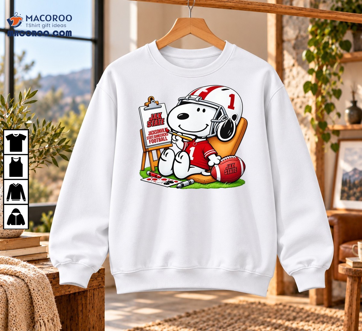 Jax State Football Snoopy Painting Number 1 Shirt Jax State Football Snoopy Painting Number 1 Shirt