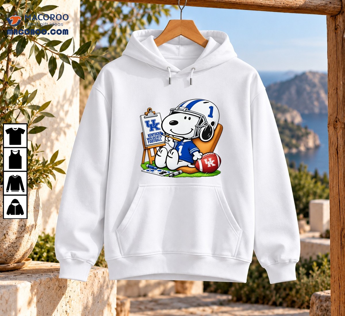 Kentucky Wildcats Football Snoopy Painting Number 1 Shirt Kentucky Wildcats Football Snoopy Painting Number 1 Shirt