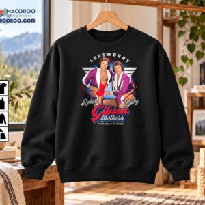 Legendary Gibson Brothers Robert Ricky Pensacola Florida Vintage Wrestling Shirt