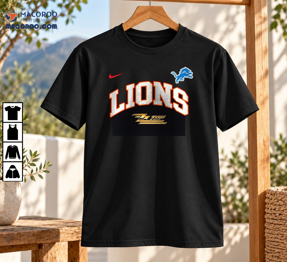 Lions ZZ Top The Big One Vintage Graphic Shirt Lions ZZ Top The Big One Vintage Graphic Shirt