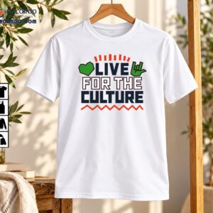 Live For The Culture Graphic Streetwear Shirt Live For The Culture Graphic Streetwear Shirt