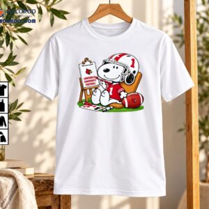 Louisville Cardinals Football Number 1 Cartoon Dog Painting Shirt