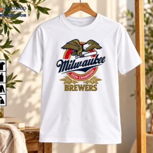 Milwaukee 2026 Champions Brewers Eagle Emblem Shirt