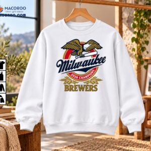 Milwaukee 2026 Champions Brewers Eagle Emblem Shirt