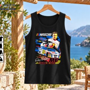 NASCAR Ricky Bobby racing shirt graphic with number 26 Wonder race car, colorful flames and I Wanna Go Faster text